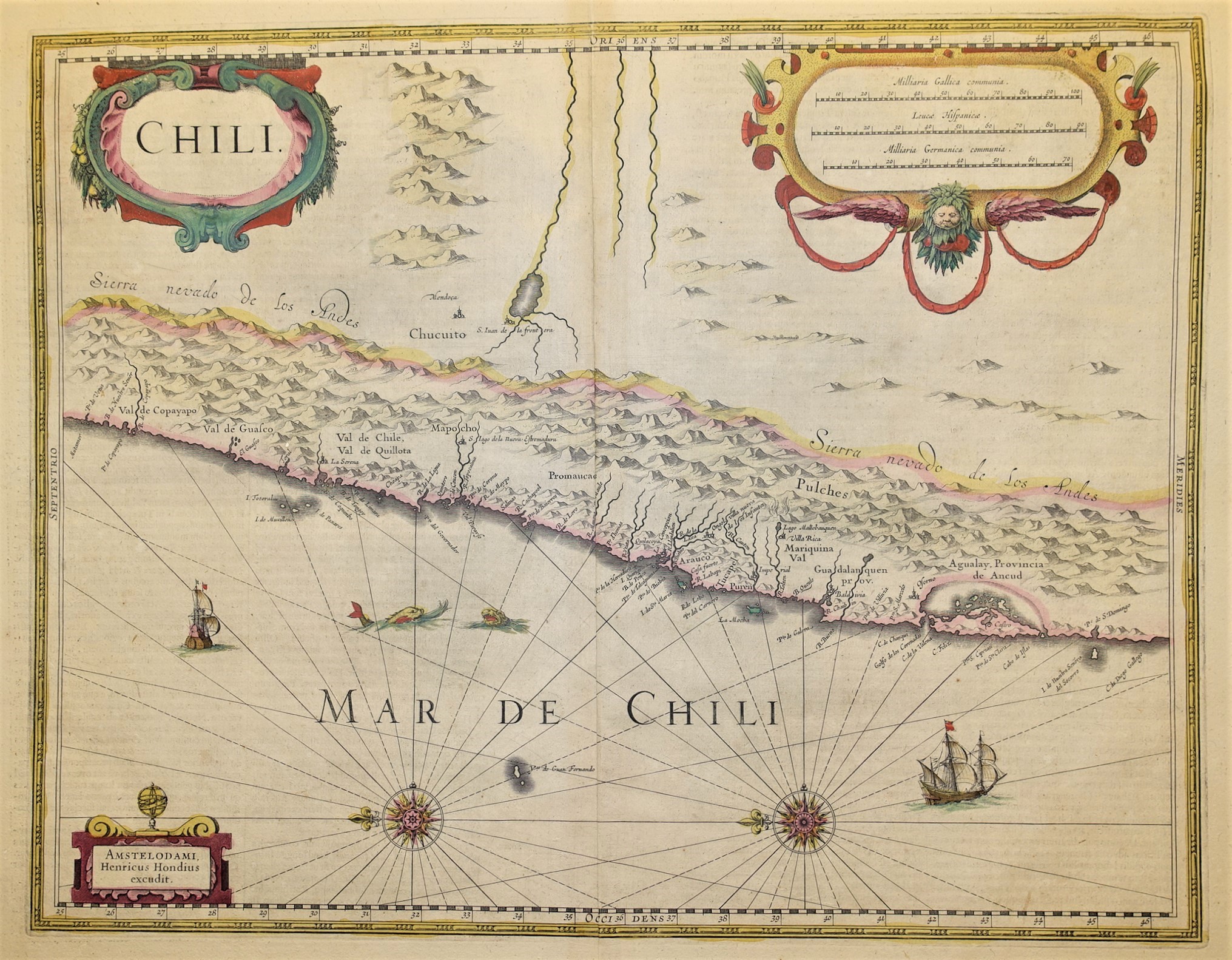 Carte et repères sur le Chili - ritimo