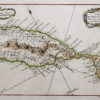 Carte ancienne - Île de Saint Christophe