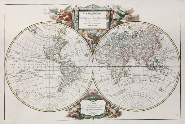 Mappemonde ancienne