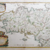 La Bretagne divisée en ses 9 évêchés & Nantes