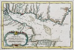 Carte ancienne - Rivière de la Plata