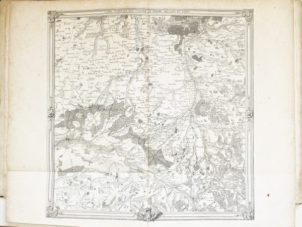 cartes des canaux d’Orléans
