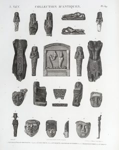 Description de l'Egypte - Collection d'Antiques