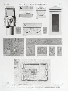 Description de l'Egypte; Temple d'Isis