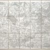 Antique map - Cassini de Thury - Epinal - Mirecourt