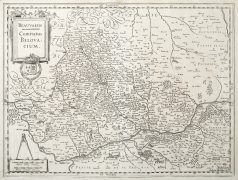 Carte géographie ancienne de Beauvaisis