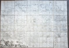 General-Charte vom gantzen Churfürstenthum - Orignal antique map