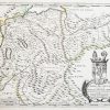 Carte géographique ancienne de Savoie - Genevois