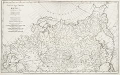 Antique map - Russie - старая географическая карта Partie de l’Empire de Russie comprise en Asie.