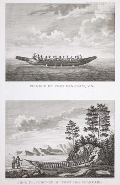 Gravure du Port des français - La Pérouse