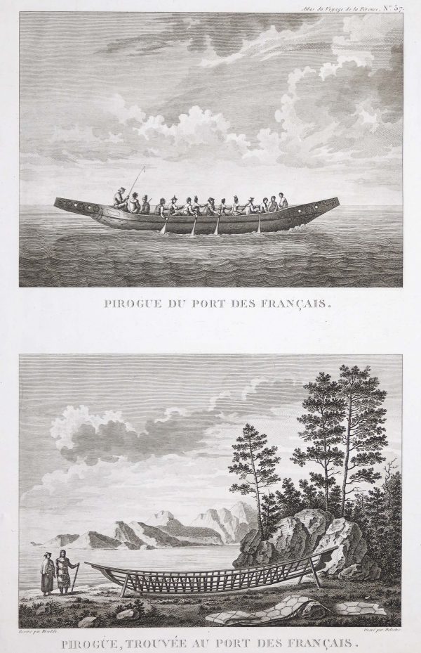 Gravure du Port des français - La Pérouse