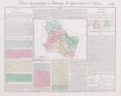 Carte originale de l'Yonne