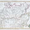 Original antique map - Sibérie - Gravure ancienne