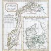 Original antique map - Norvège - Gravure ancienne
