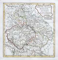 Original antique map - Allemagne - Gravure ancienne