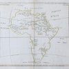 Carte géographique ancienne de l’Afrique - Antique map