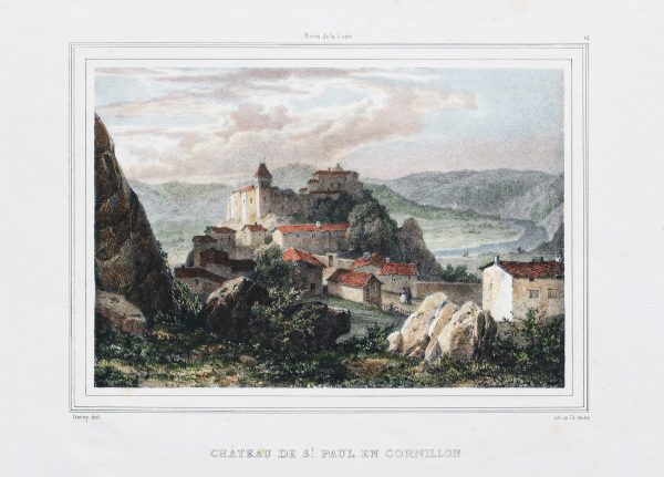 Saint Paul en Cornillon - Gravure ancienne