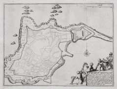 Plan ancien de Saint-Malo