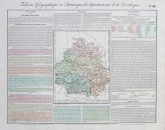 Carte originale de la Dordogne