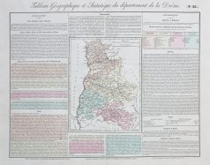 Carte originale de la Drôme