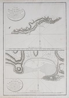 Carte géographique ancienne de l’Île de Samoa - La Pérouse
