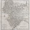 Carte géographique ancienne de la Savoie - Piemont