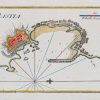 Carte marine ancienne de Bastia