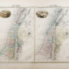 Carte géographique ancienne de la Palestine