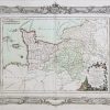 Carte géographique ancienne de la Normandie