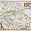Carte géographique ancienne de la Touraine