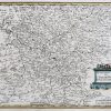 Carte géographique ancienne de l'Ile de France