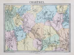 Plan ancien de Chartres