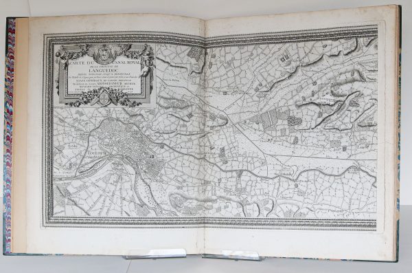 Atlas ancien du Canal du Midi - Canal Royal du Languedoc