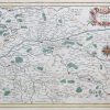 Carte géographique ancienne de la Touraine