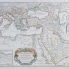 Carte géographique ancienne de l’Empire Ottoman