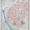 Plan ancien de la ville de Béziers