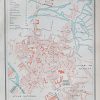 Plan ancien de la ville de Bourges