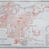 Plan ancien de la ville de Clermont-Ferrand