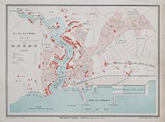 Plan ancien de la ville de Brest