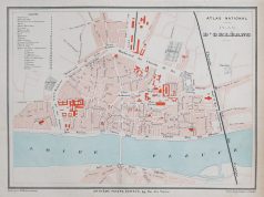 Plan ancien de la ville d’Orléans