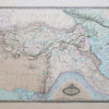 Carte ancienne de la Turquie d'Asie