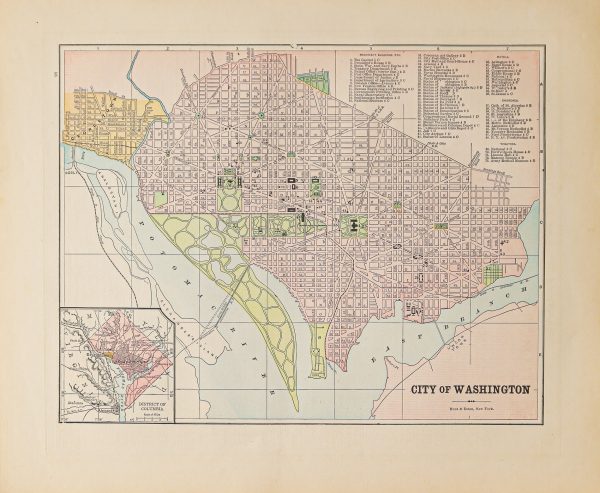 Plan ancien de Washington