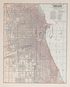 Plan ancien de Chicago