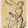 Gravure ancienne - DEGAS Edgar - Danse - antique print