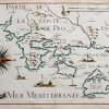 Carte Marine ancienne des Iles d’Hyères