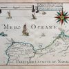 Carte Marine ancienne du Cotentin