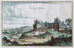 Gravure ancienne du Château de Meudon