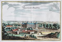 Gravure ancienne du Château d’Ancy-le-Franc
