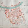Plan ancien de la ville de grenoble