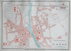 Plan ancien de la ville de Laval